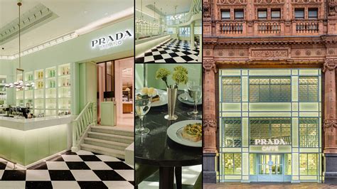 Prada logo Harrods